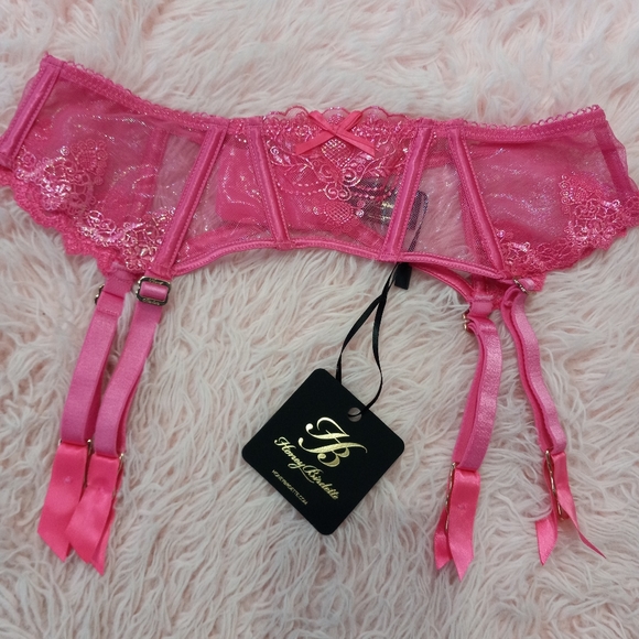 Honey Birdette luxury panty &Suspender PANTY SOLD ONLY HAVE GARTER BELT WASPIE! - Picture 14 of 16